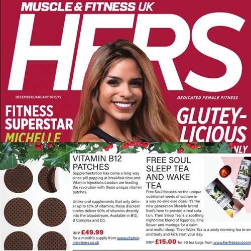 FEATURED IN MUSCLE & FITNESS HERS MAGAZINE UK The Muscle & Fitness